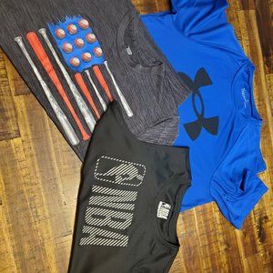 Boys Size 12/14; 3 Shirts and 1 Short